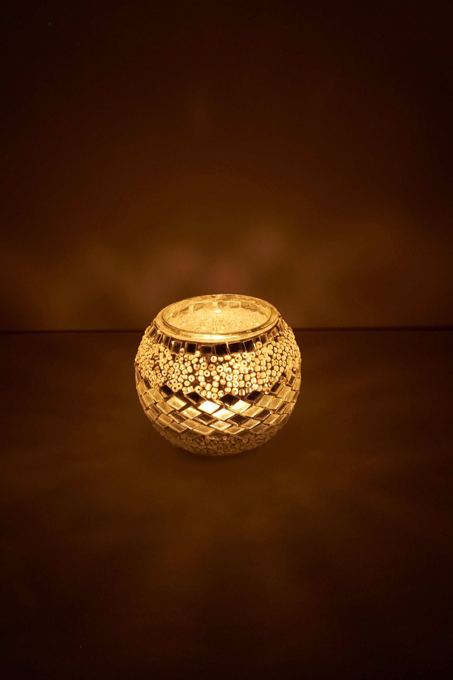 Mozaïek Kandelaar M – Diamond Mesh
