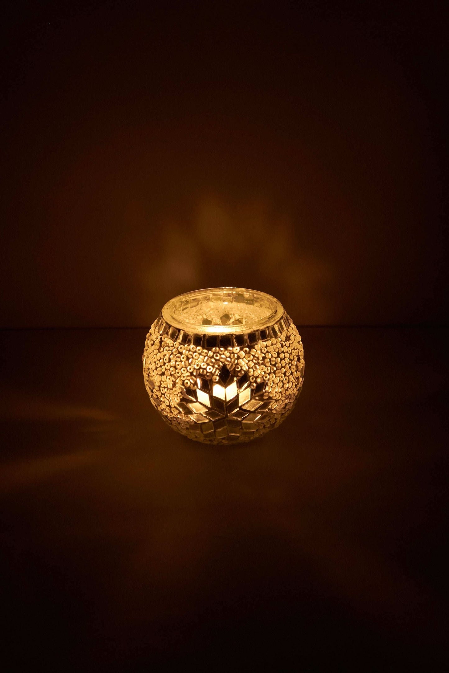 Mozaïek Kandelaar M – Soft Petals