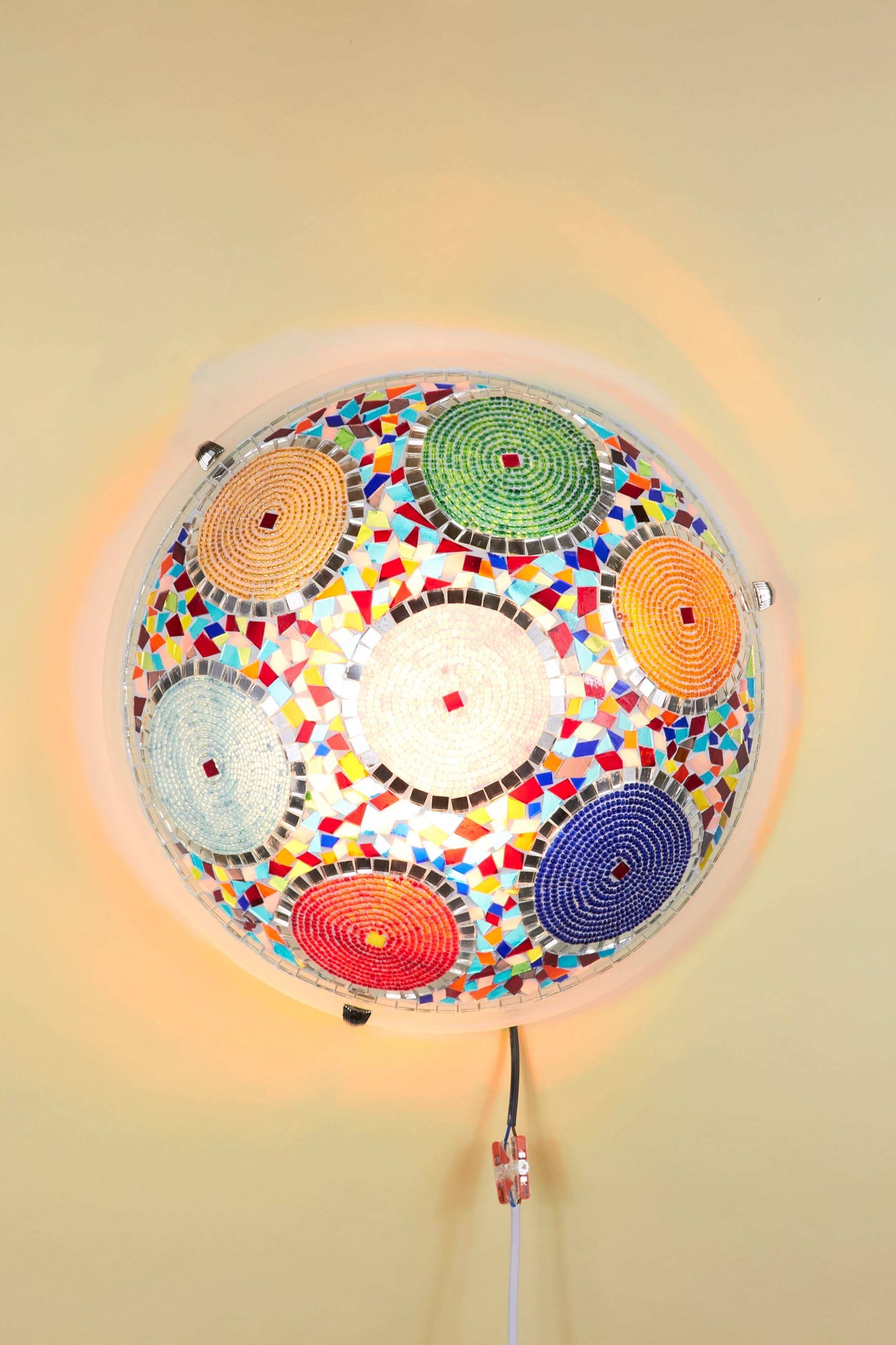 Mozaïek Plafonnière L – Mosaic Carnival