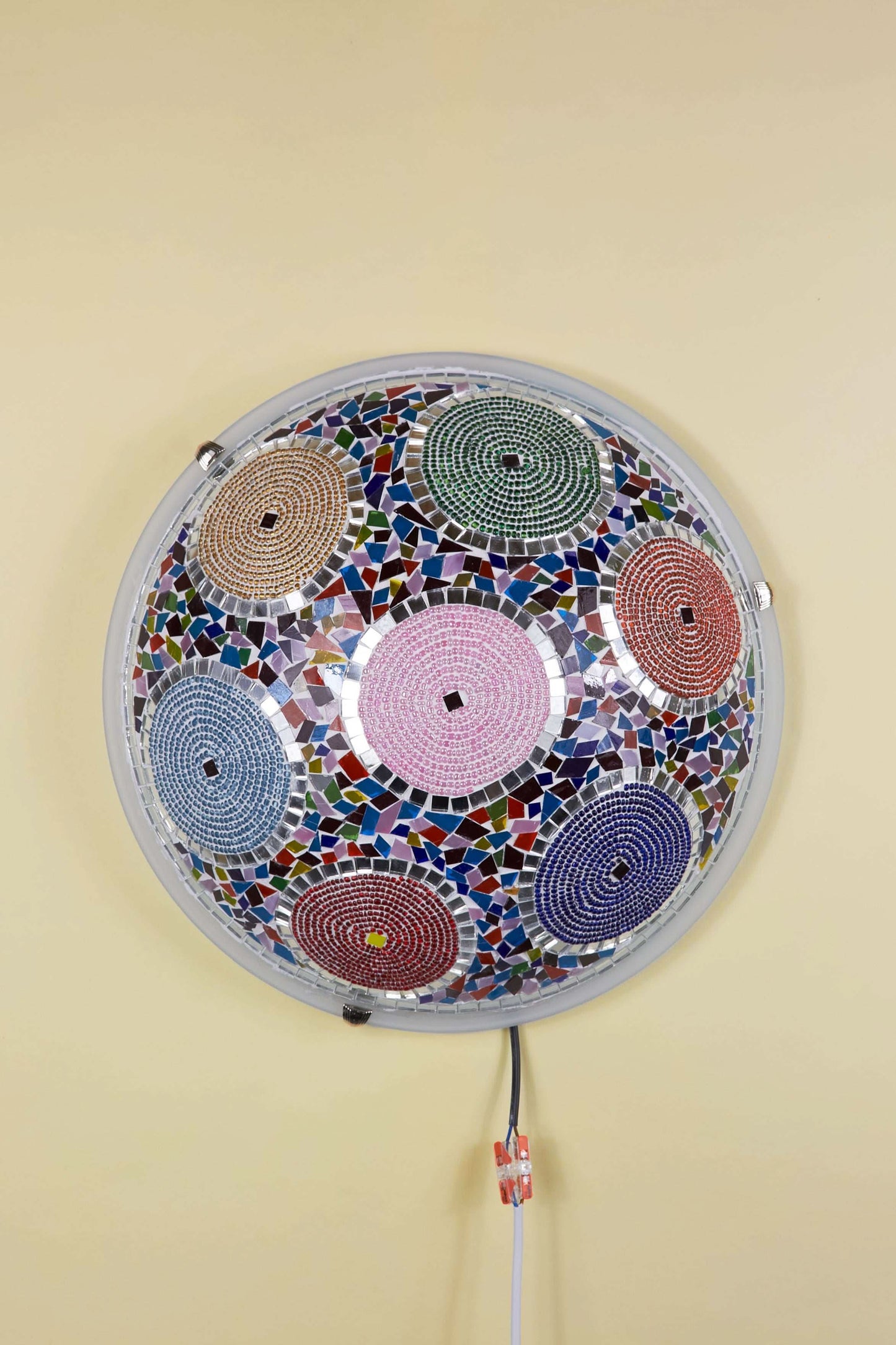 Mozaïek Plafonnière L – Mosaic Carnival