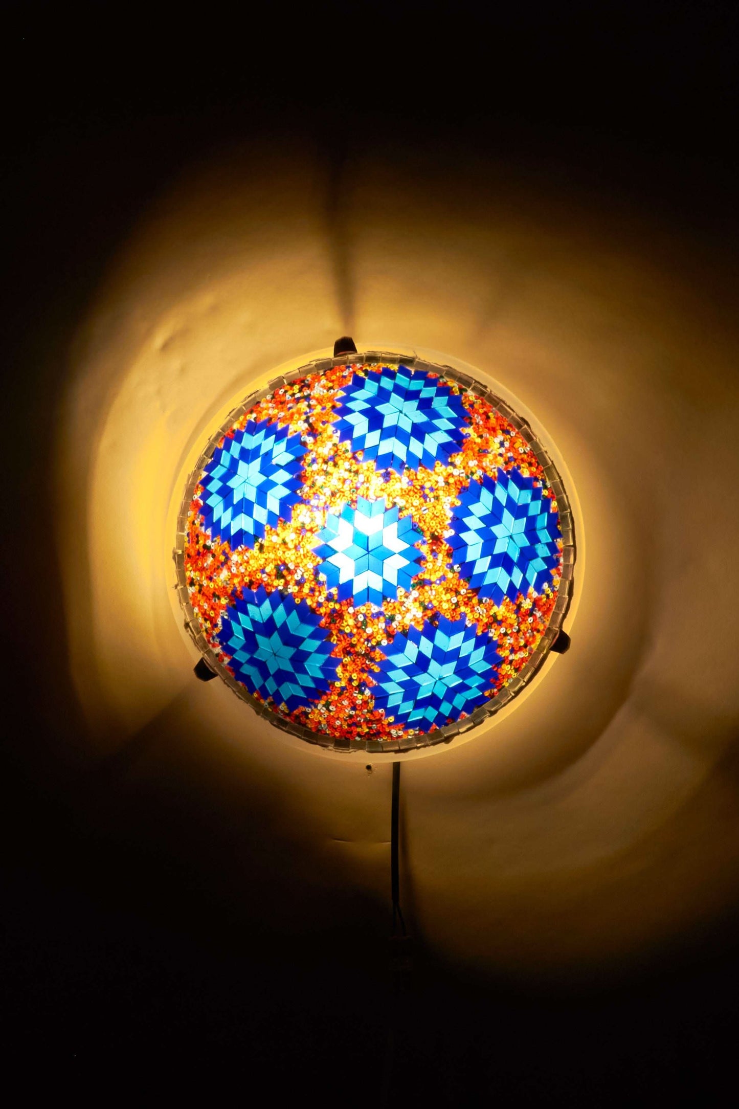 Mozaïek Plafonnière M – Blue Star
