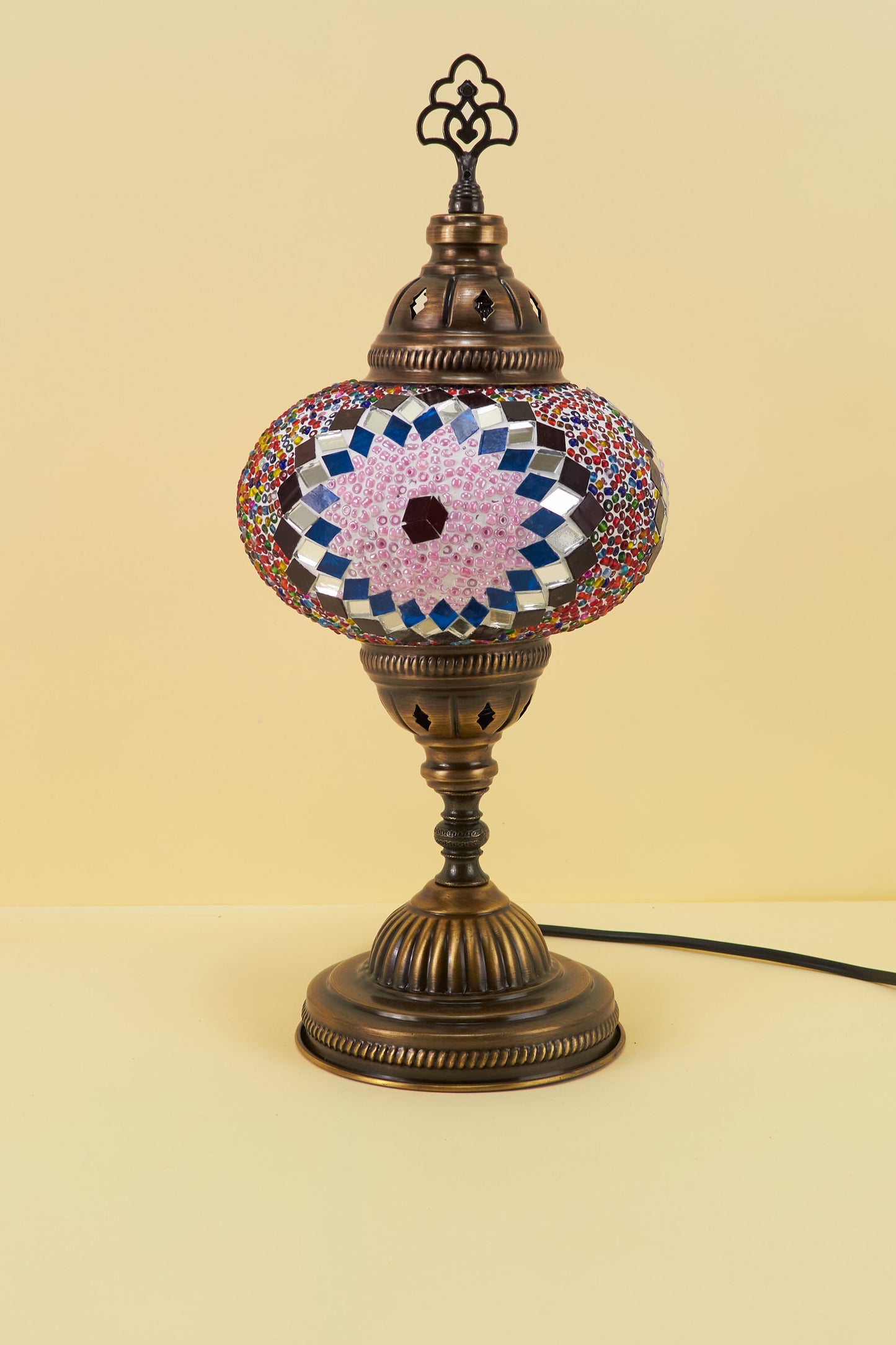 Mozaïek Tafellamp M – Candy Bloom – Handgemaakte – JZ Handmade – J&Z Handmade