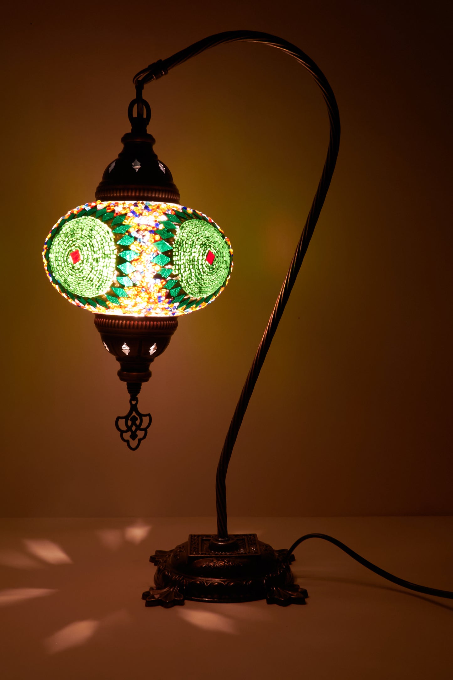 Mozaïek Kamelennek Tafellamp M – Zellige Forest – Handgemaakte – JZ Handmade – J&Z Handmade