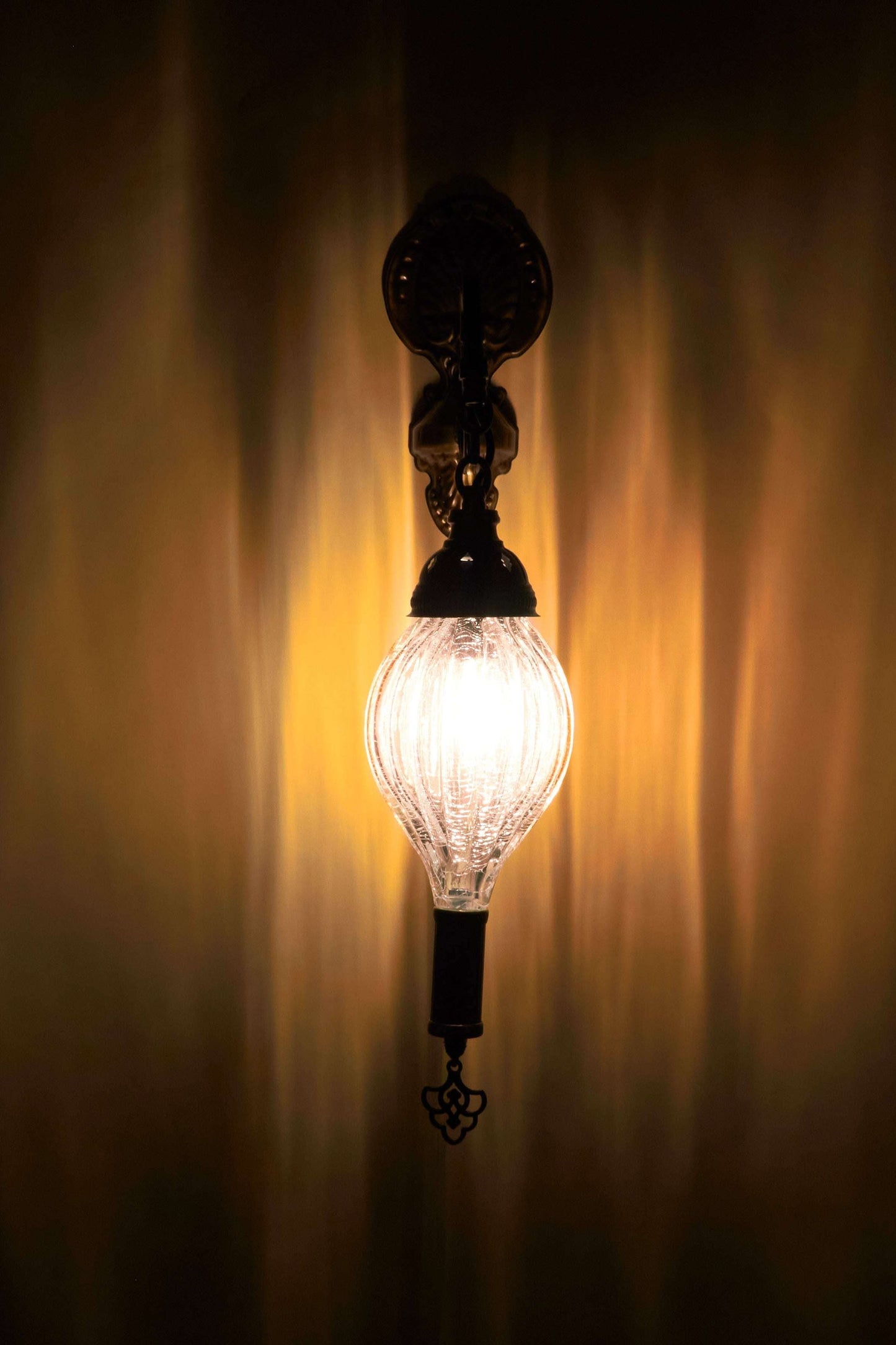 Wandlamp Mondgeblazen Glas – Cloud Whisper