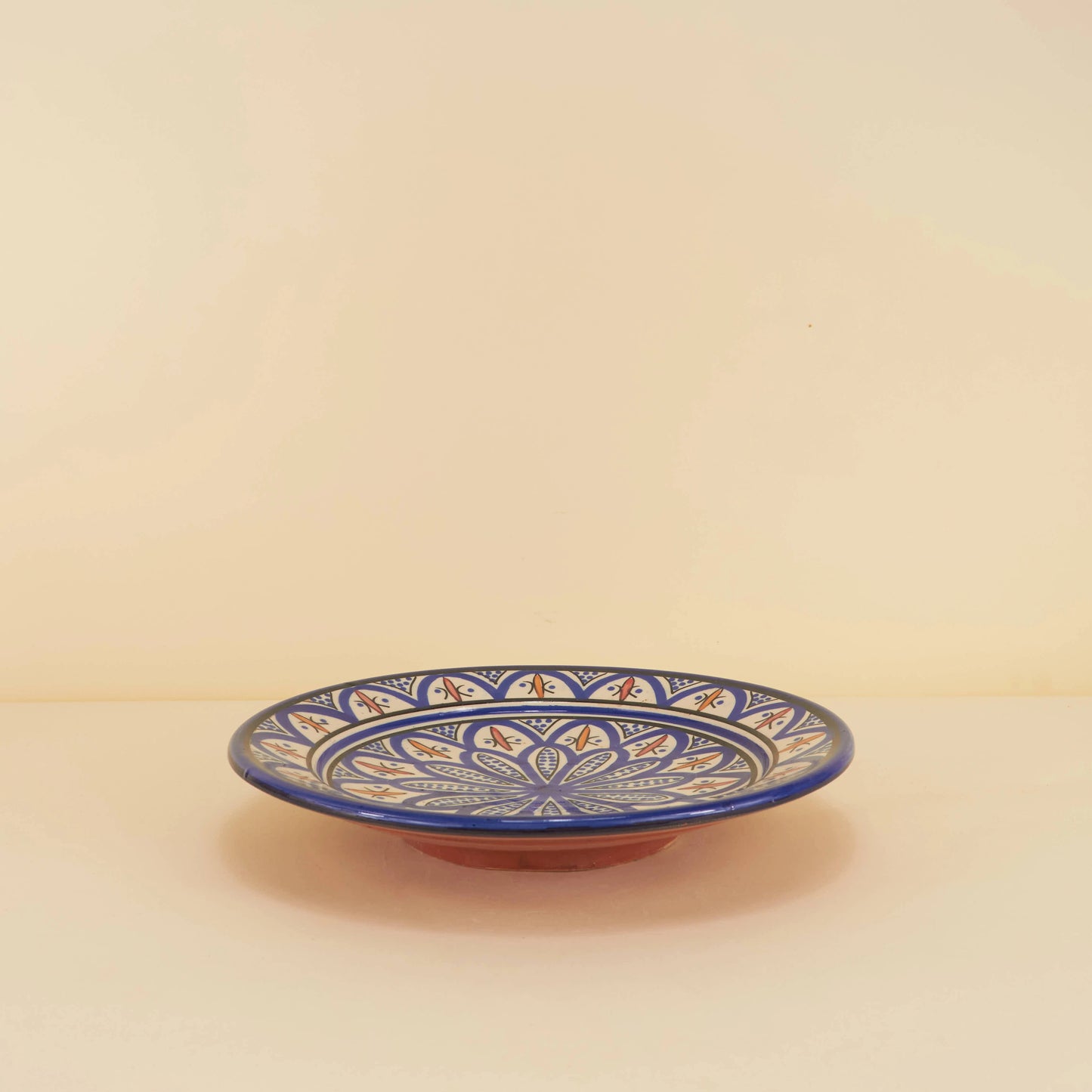 Aardewerk Bord L – Sahara Blauw