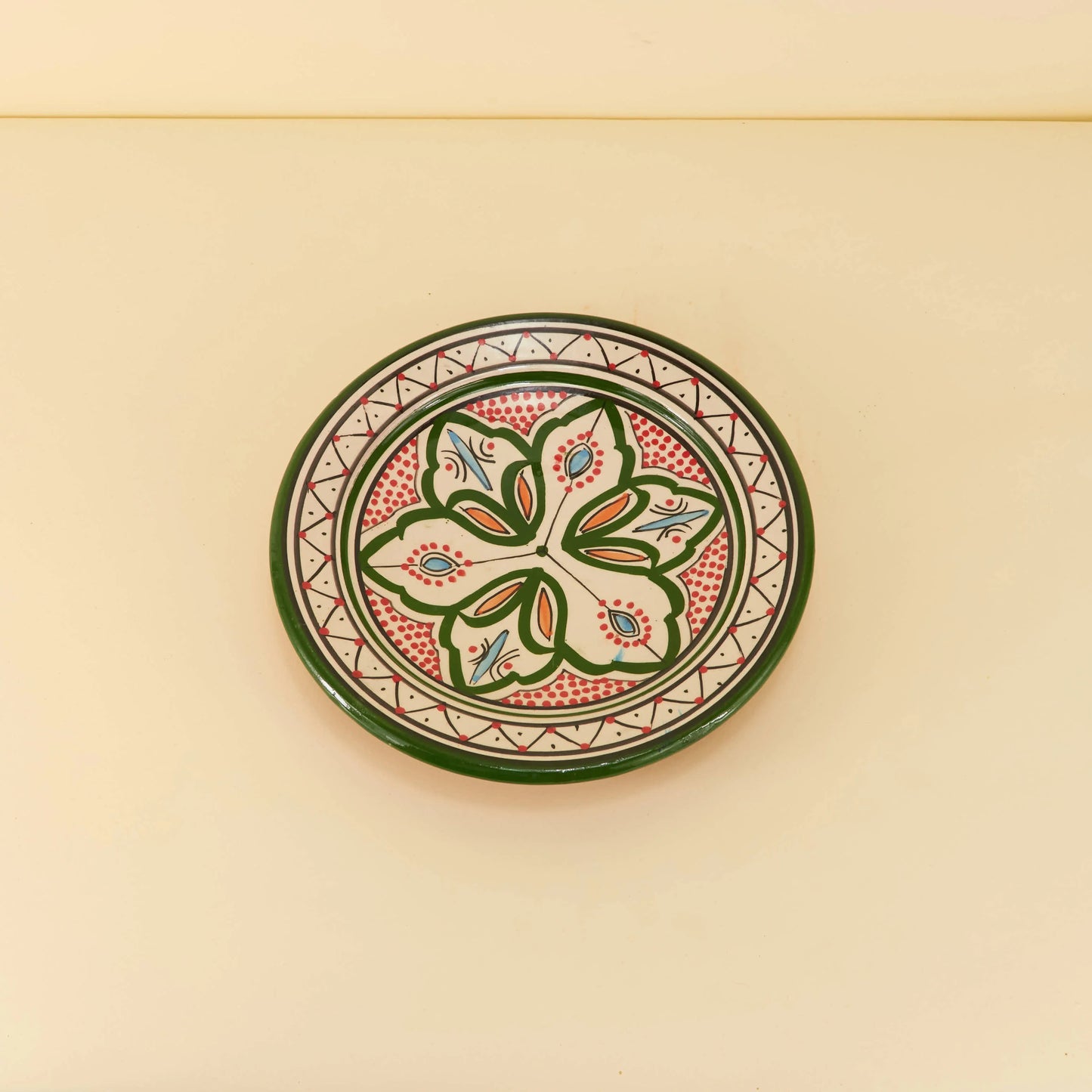 Aardewerk Bord M – Oosterse Bloem