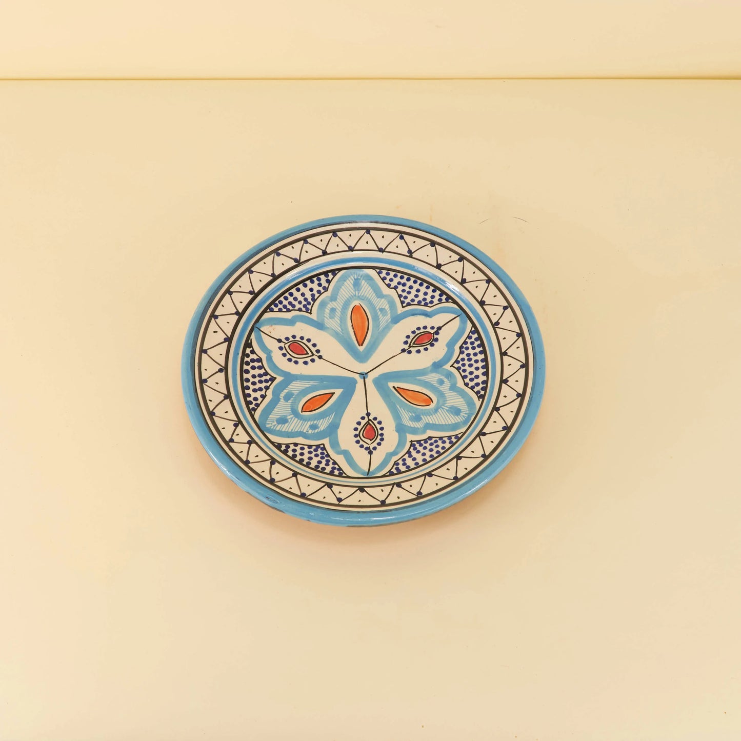 Aardewerk Bord M – Oosterse Bloem