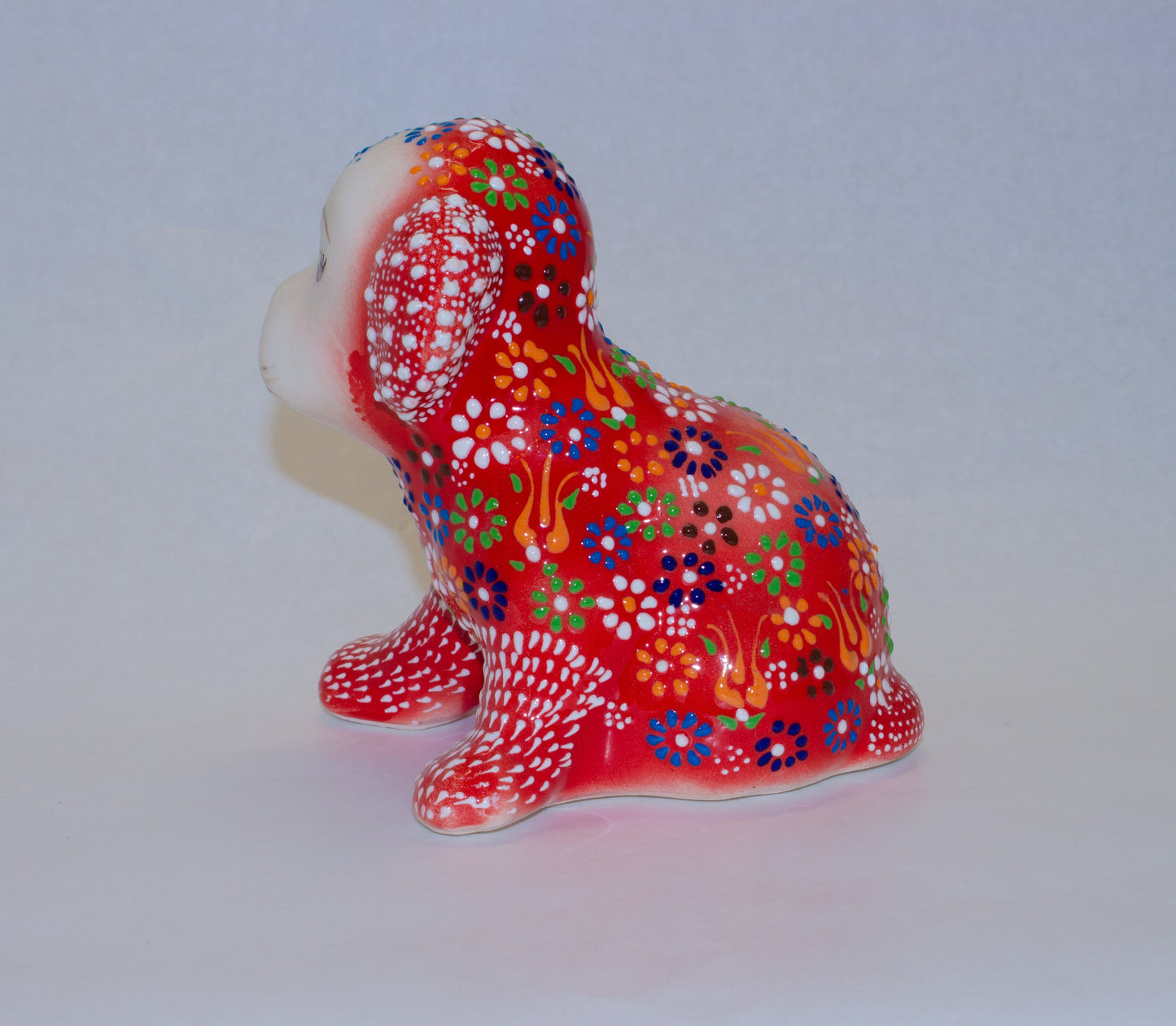Handbeschilderde Keramieken Hond – Handgemaakte – JZ Handmade – J&Z Handmade