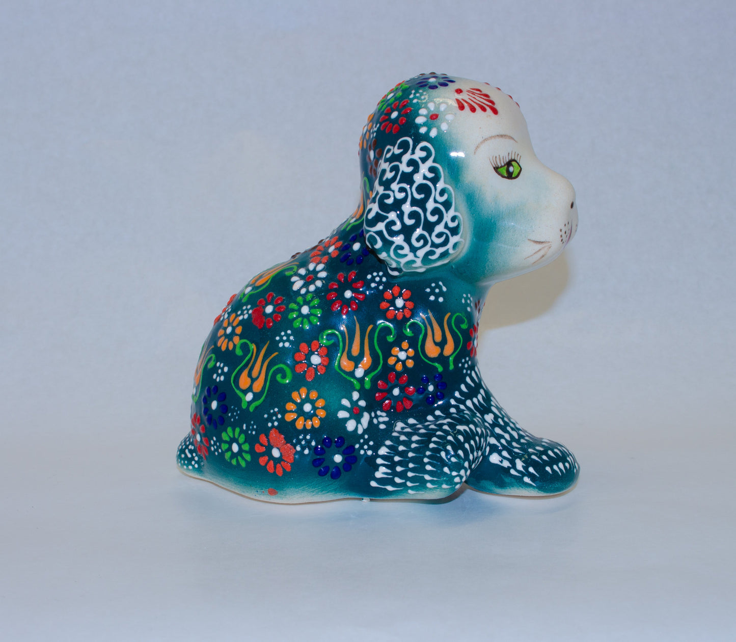 Handbeschilderde Keramieken Hond – Handgemaakte – JZ Handmade – J&Z Handmade
