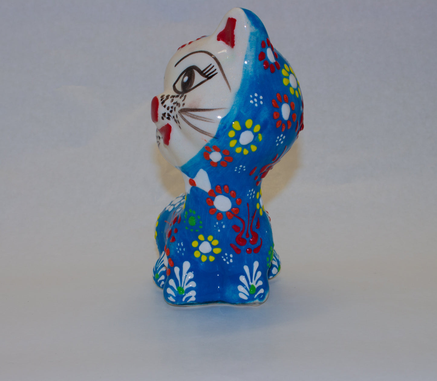 Handbeschilderde Keramieken Kat – Handgemaakte – JZ Handmade – J&Z Handmade
