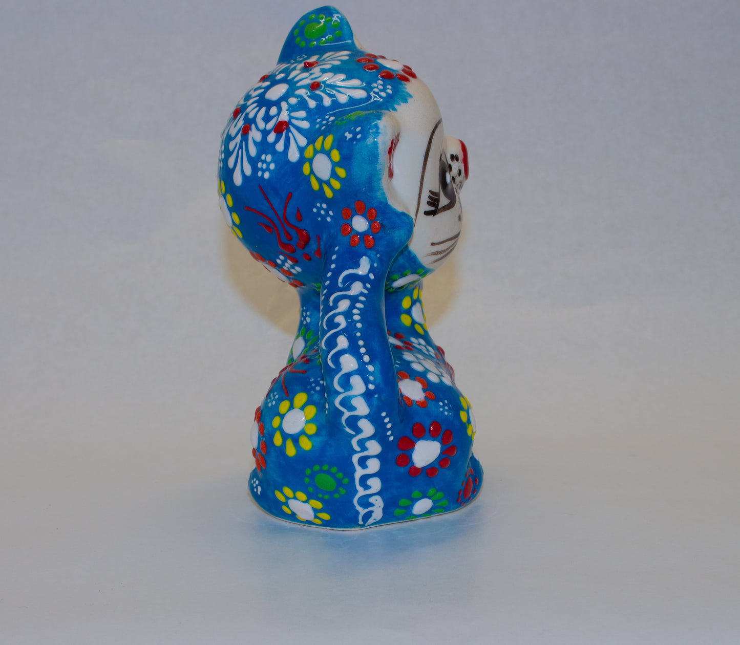Handbeschilderde Keramieken Kat – Handgemaakte – JZ Handmade – J&Z Handmade