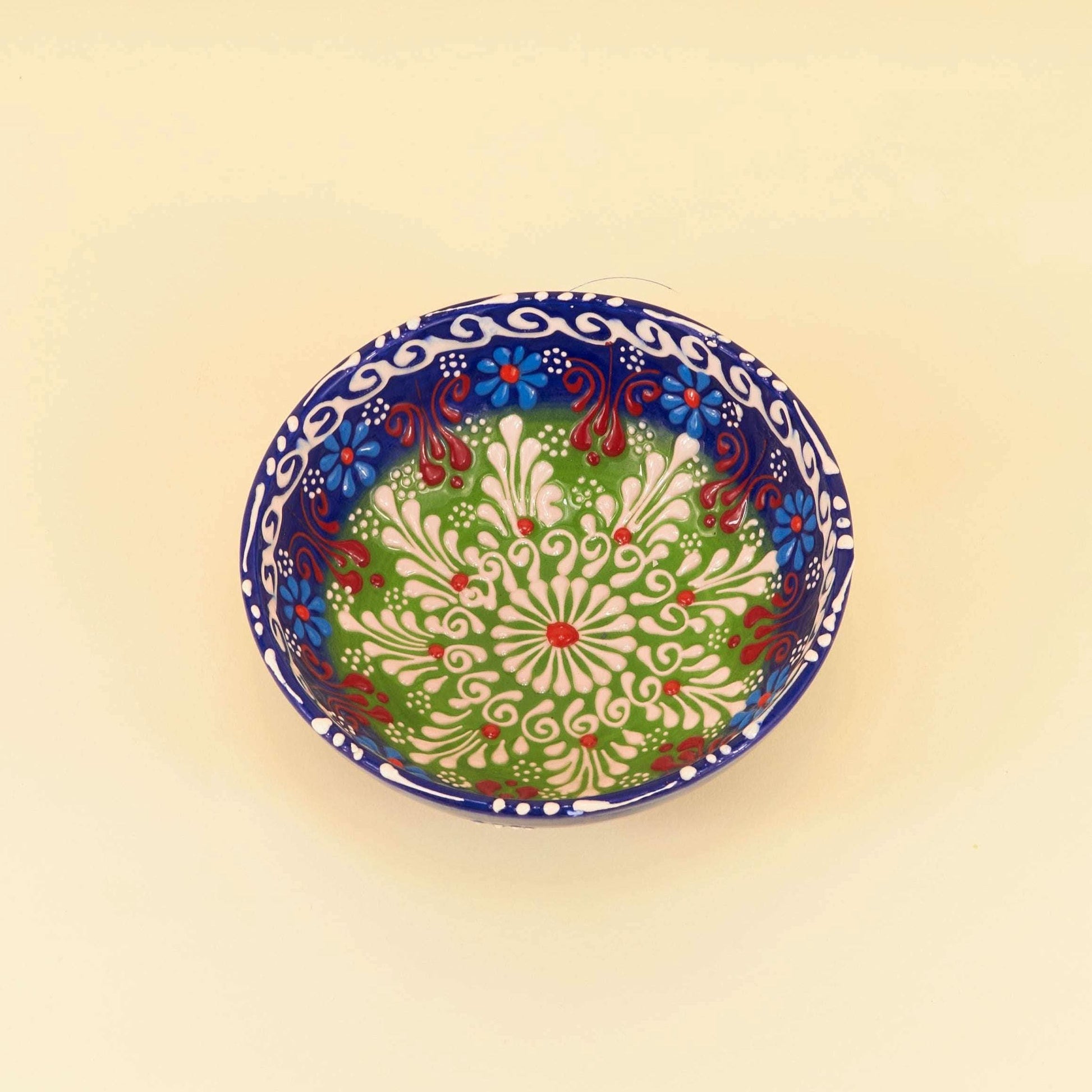 Keramieken Schaal S – Aegean Bloom