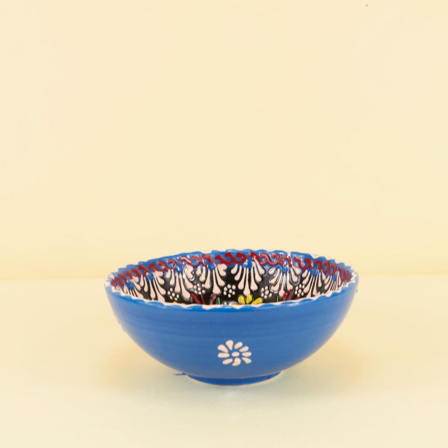 Keramieken Schaal S – Blue Tulip Charm