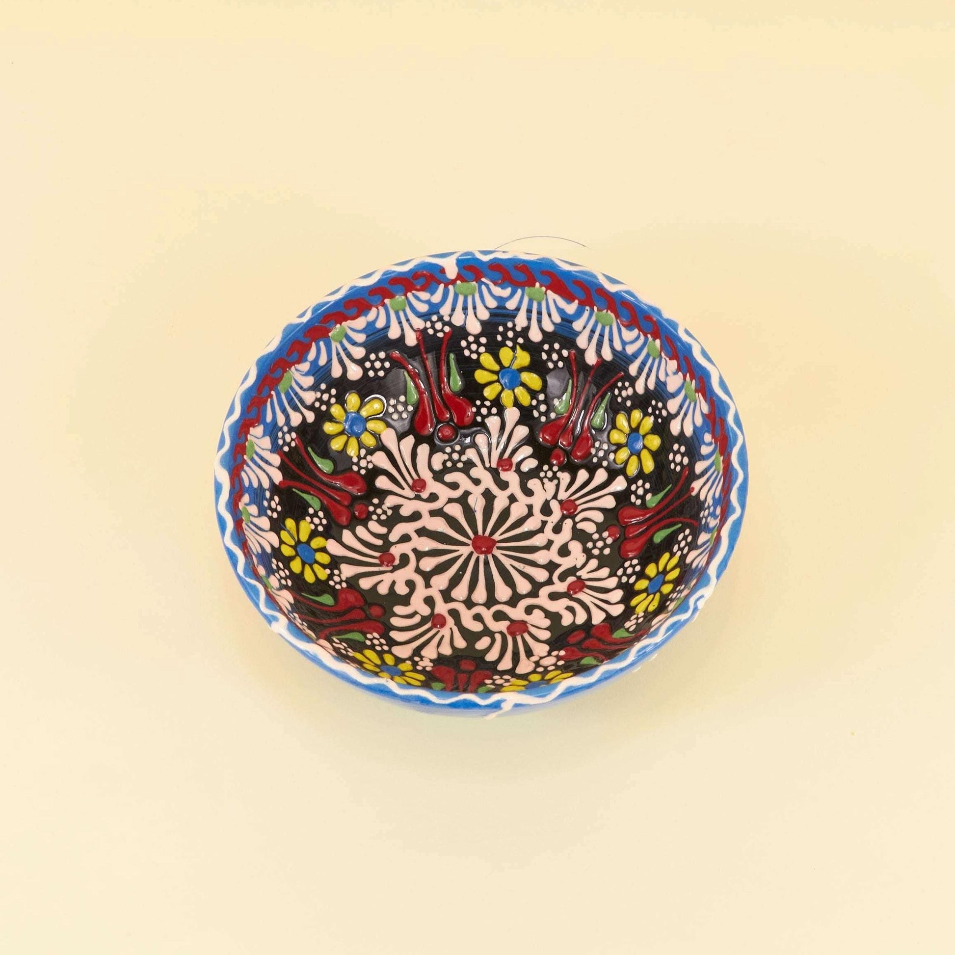 Keramieken Schaal S – Blue Tulip Charm