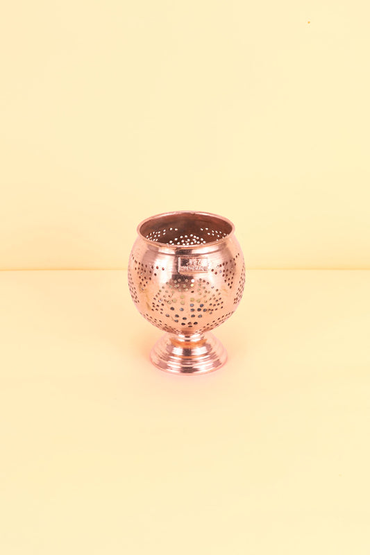 Metalen Kandelaar Koper – Copper Glow