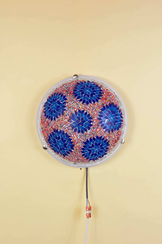 Mozaïek Plafonnière M – Blue Star