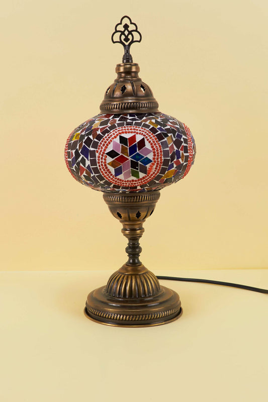 Mozaïek Tafellamp M – Marrakesh Blaze