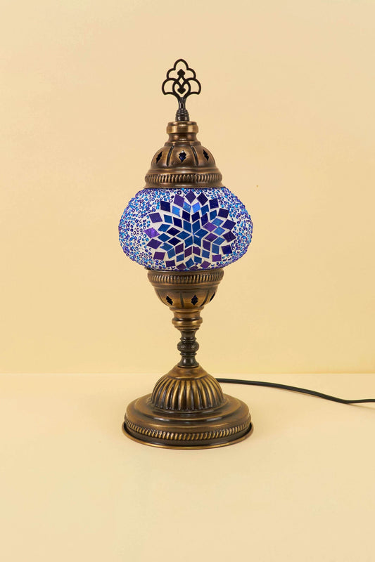 Mozaïek Tafellamp S – Winter noor