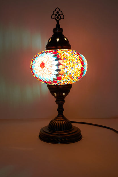 Mozaïek Tafellamp M – Candy Bloom – Handgemaakte – JZ Handmade – J&Z Handmade