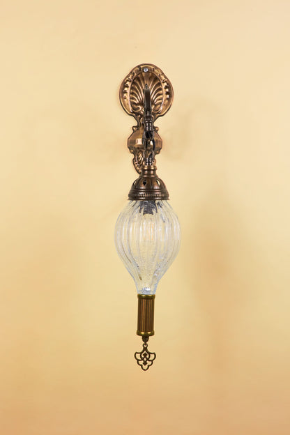 Wandlamp Mondgeblazen Glas – Cloud Whisper