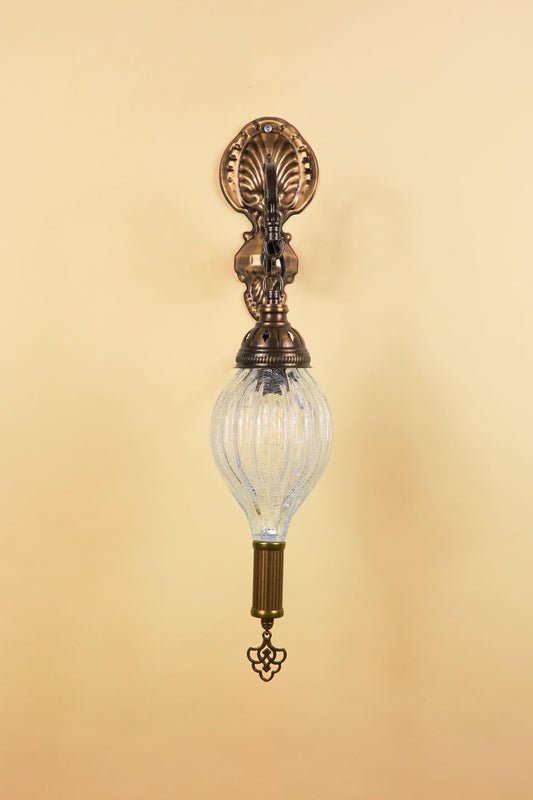 Wandlamp Mondgeblazen Glas – Cloud Whisper