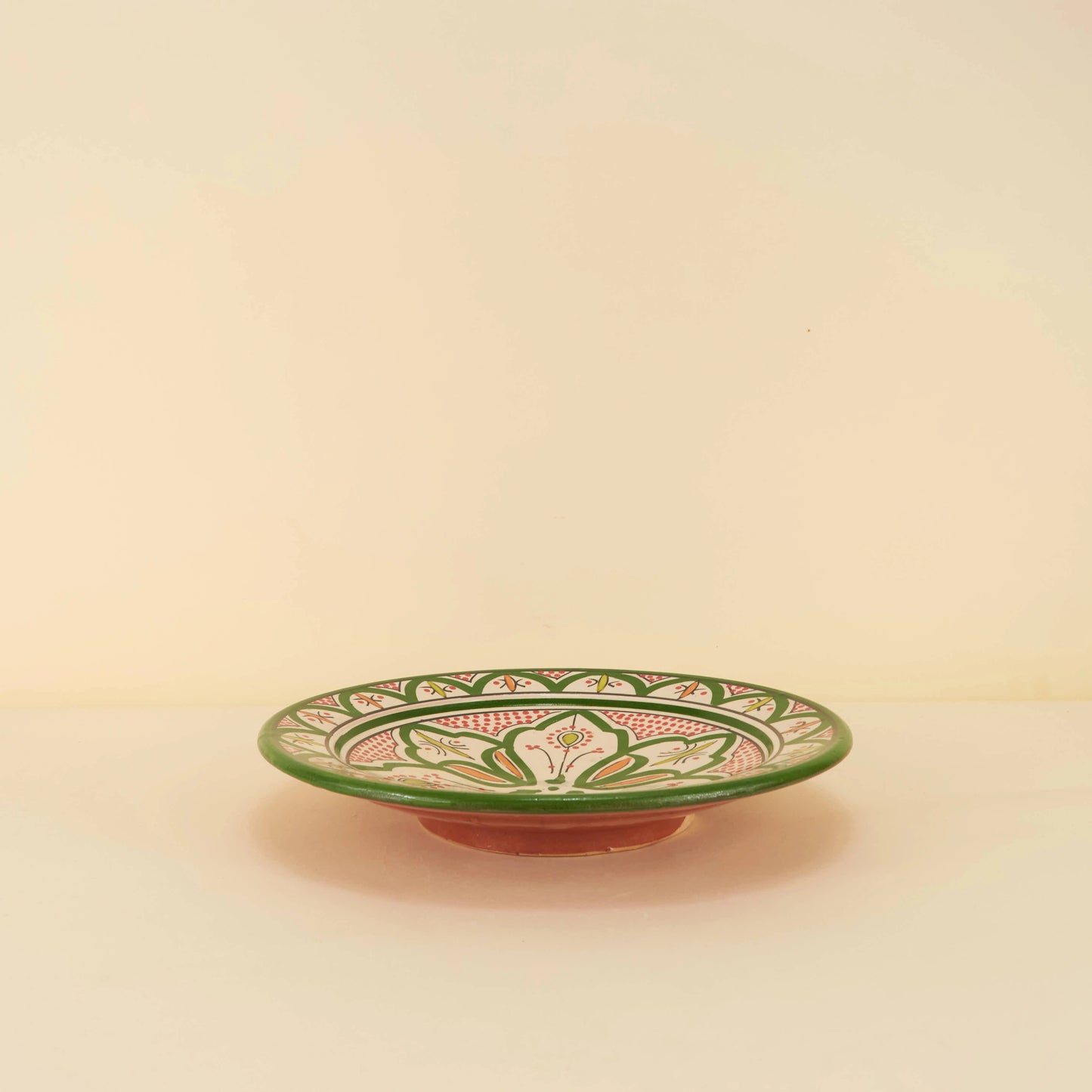 Aardewerk Bord L – Florale Fantasie
