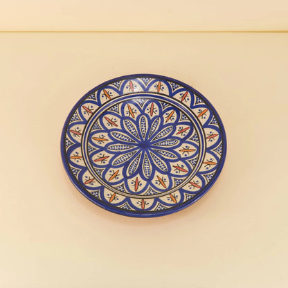Aardewerk Bord L – Sahara Blauw