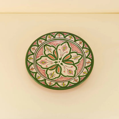 Aardewerk Bord L – Florale Fantasie