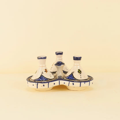 Tajine Set S 3-delig – Zout & Suiker