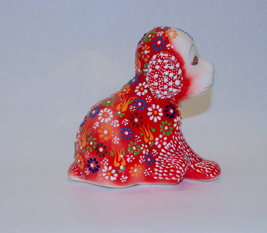 Handbeschilderde Keramieken Hond – Handgemaakte – JZ Handmade – J&Z Handmade
