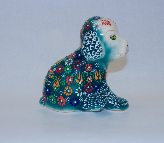 Handbeschilderde Keramieken Hond – Handgemaakte – JZ Handmade – J&Z Handmade